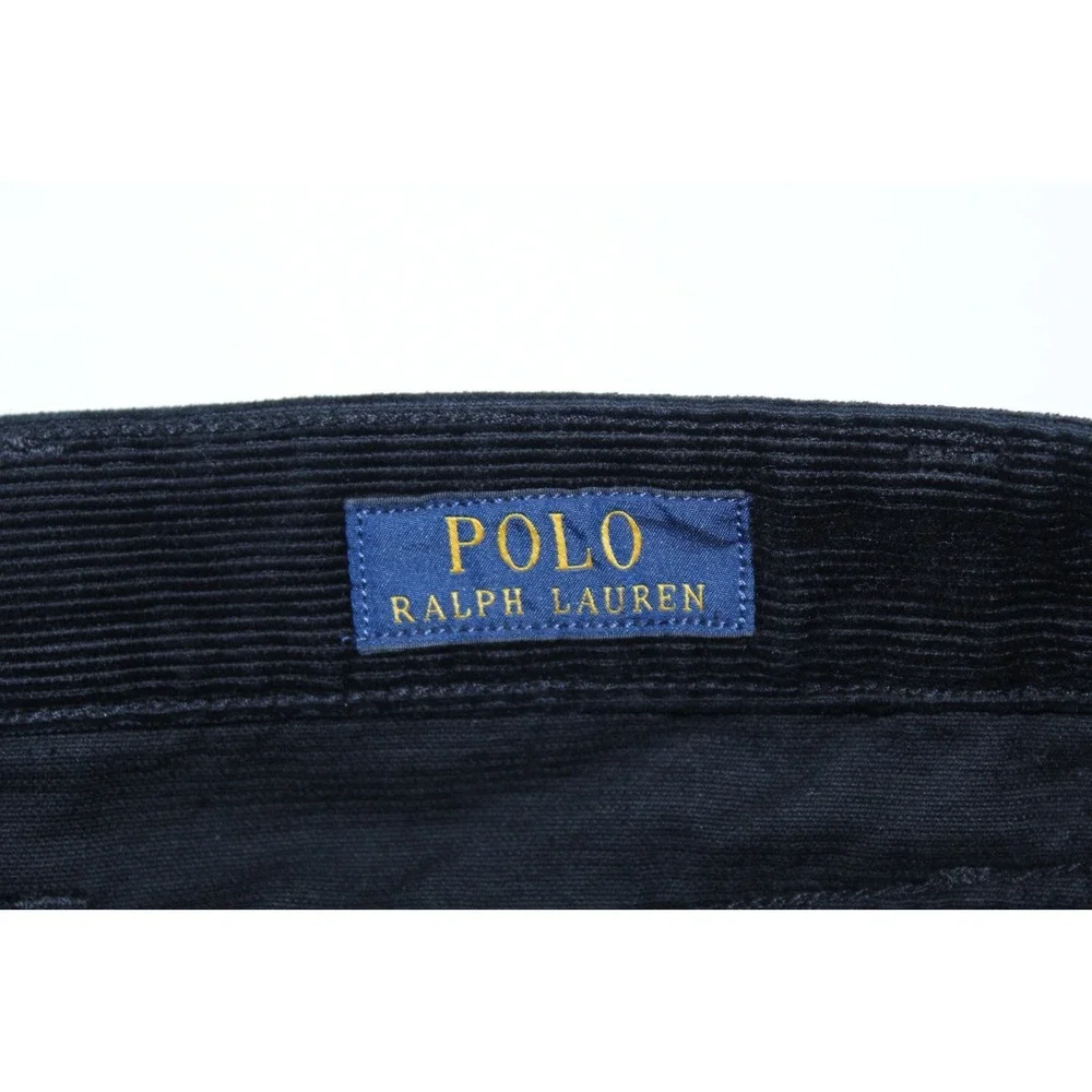 Polo Ralph Lauren Men's Size 40x30 Black Corduroy Pants